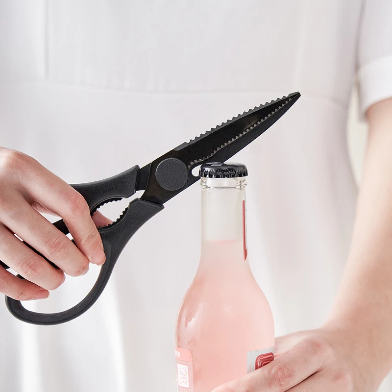 Kitchen Accessories  Chicken Bone Kitchen Scissors Kitchen Shears Duck Fish Cutter Stainless Steel Scissors