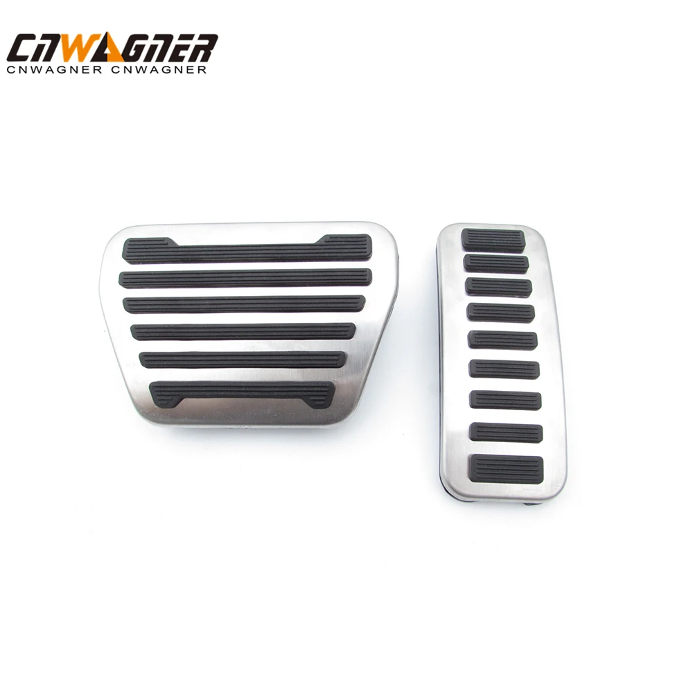 CNWAGNER Aluminum Accelerator Pad Cover Gas Brake And Clutch Pedal Pad for Land Rover Range Rover