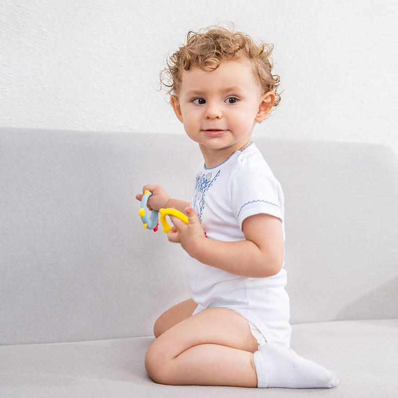 Горячая Распродажа! Животный Мягкий Пользовательские Формы Силиконовые Прорезыватели для зубов пищевой оптом Прорезыватель для зубов, силиконовые детские наручные Прорезыватель для зубов