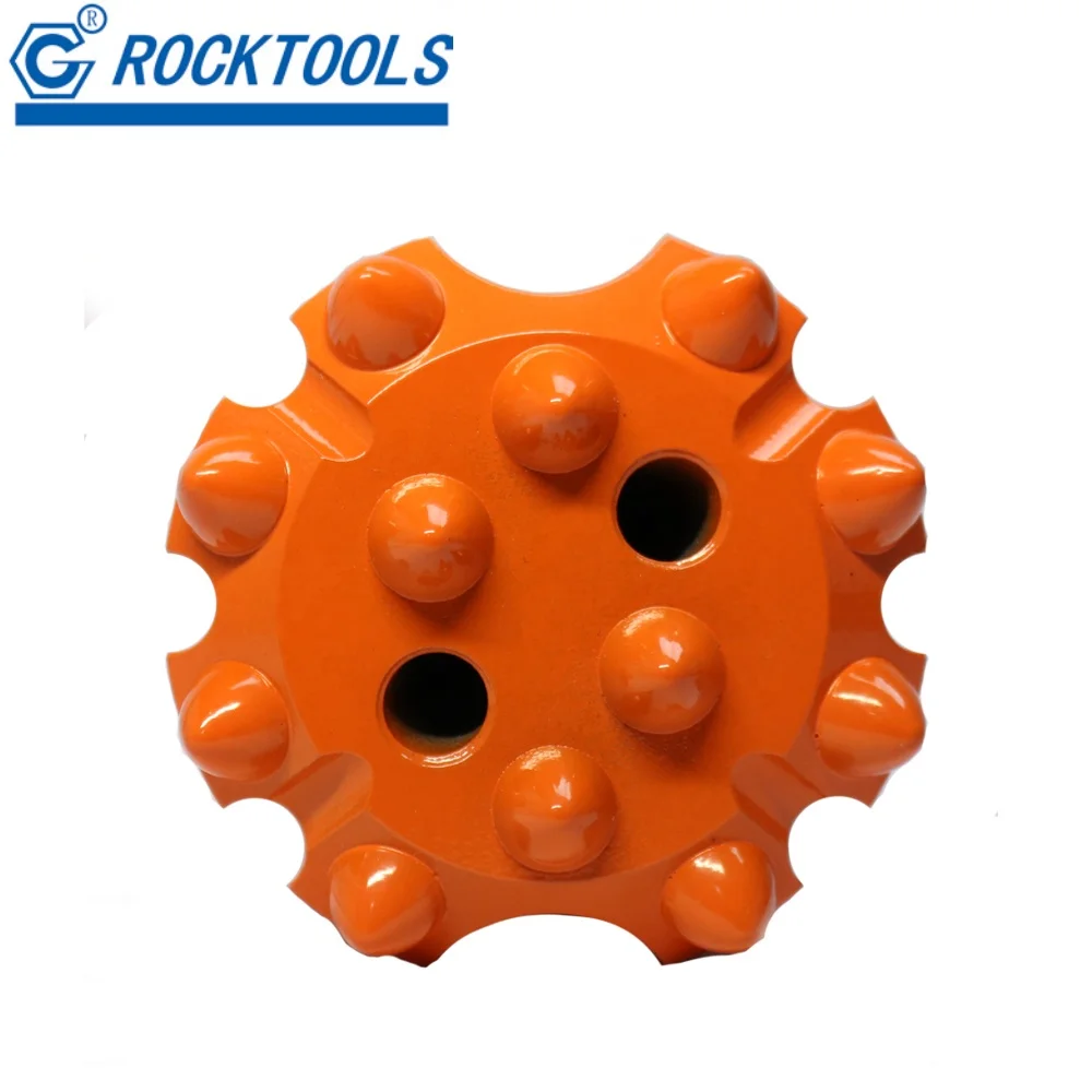 T45 Thread Tungsten Carbide Rock Drill Button Bit For Mining Rock Drilling