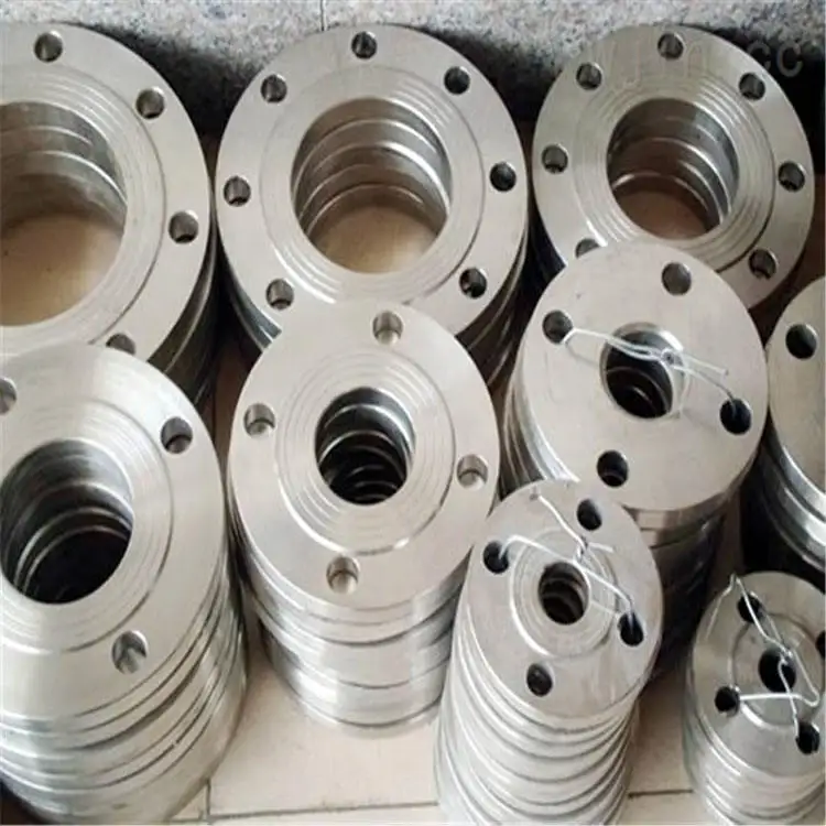 factory Stainless Steel PFA lined fixed flange with toothed hose shank