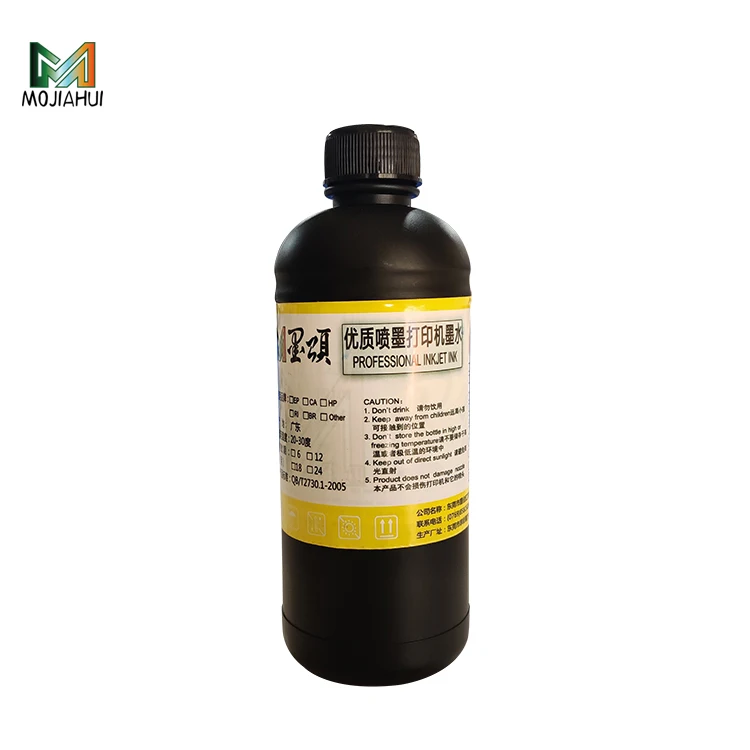 factory price 500ML LED UV Inkjet Printing Inkjet Compatible Ink for Epson printing