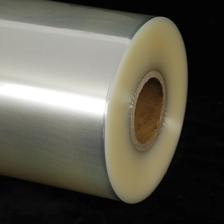 PET Laminating Film Plastic Laminated Film Roll Form Printed Moisture Proof Customized Soft