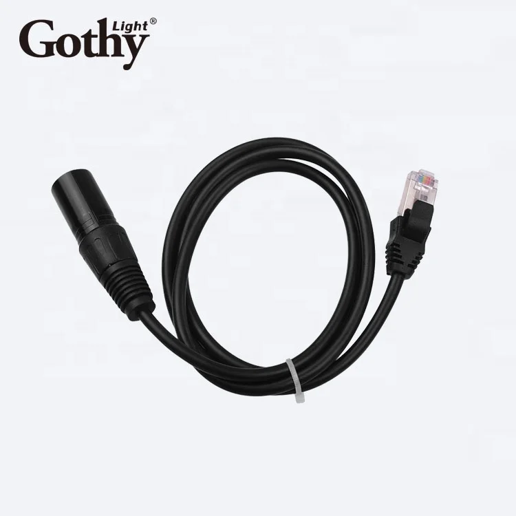Переходник с RJ45 Ethernet на 3-Pin XLR Male Female 3-pin female коннектор к male