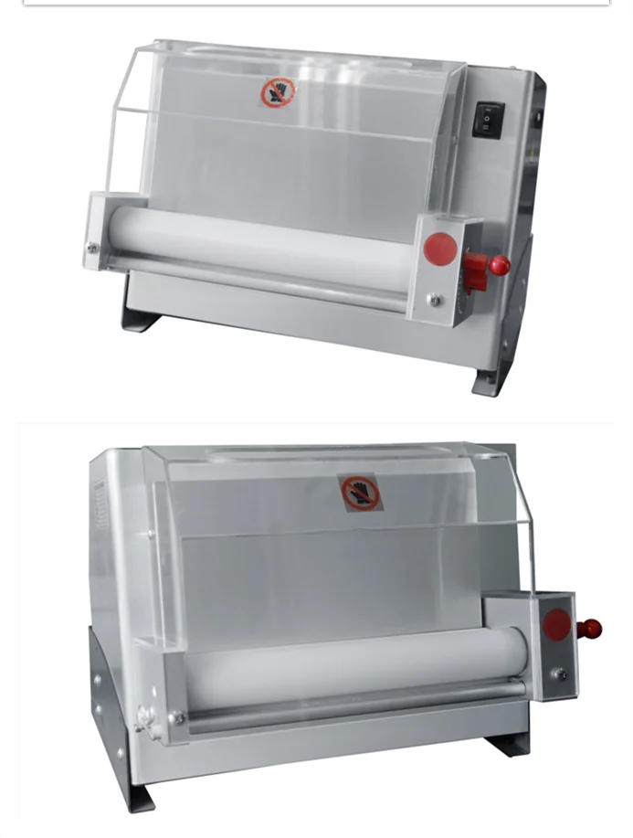 China stainless steel automatic pizza dough sheeter machine automatic 220v video pizza roller dough base forming machine sale