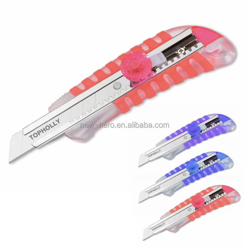 K смолы мягкая ручка 18 мм отламывающимся бумагорезательная мшина и студенческая Канцелярия резак офис режущий нож