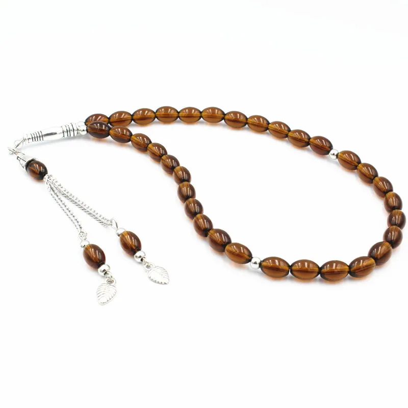 Rosary Resin Beads Islamic Tassel Pendant Islamic Tasbih Muslim Prayer Tasbih For Prayer Worship Supplies Accessory