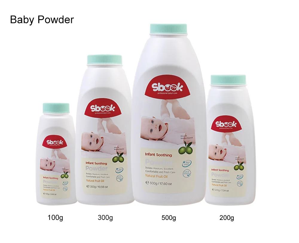 2020 new style Baby Diaper Rash Powder Baby Talcum Powder with private brand.