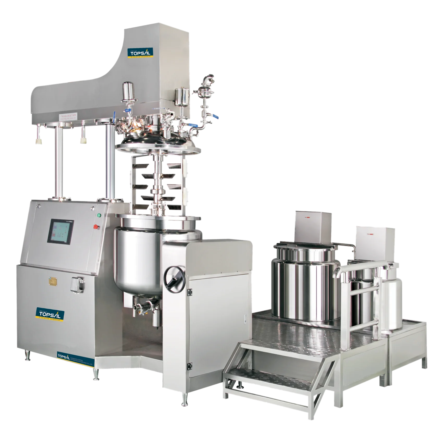 500L Cosmetics Production Equipment Mixer Complete Liquid Soap Production Line, Liquid Soap Making Chemicals