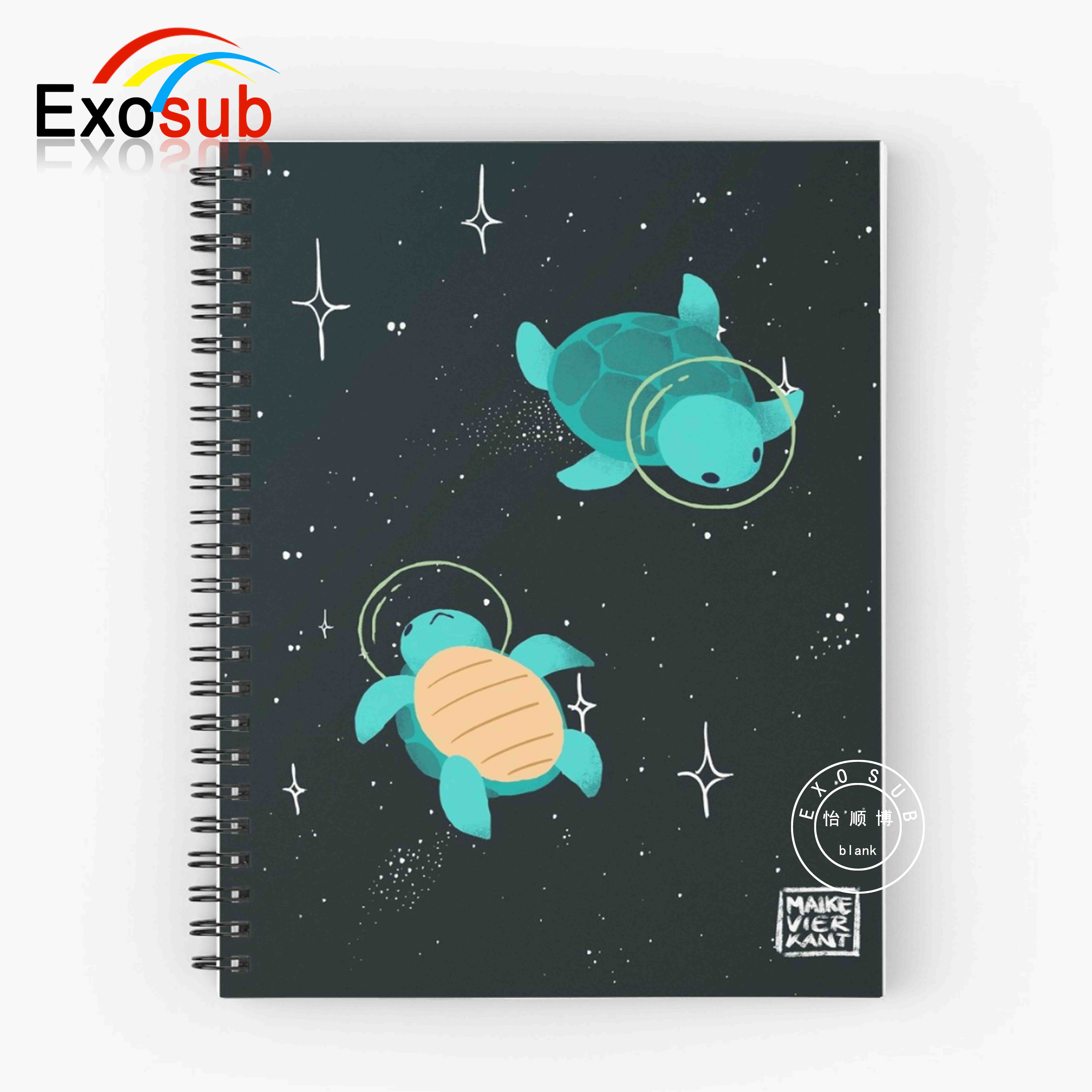 Dye sublimation blank heat transfer 8x11inches spiral planner