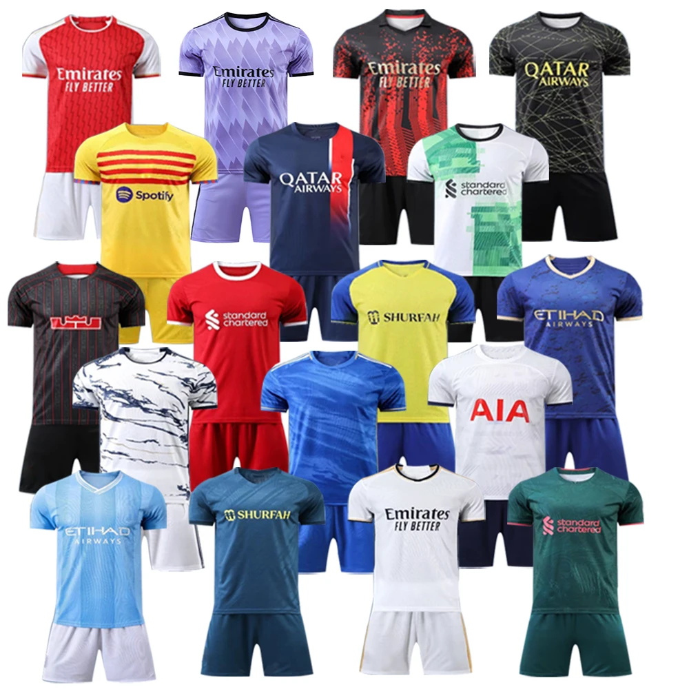23 24 New style FC Messi inter miami jersey set men soccer uniform football jerseys custom soccer wear with logo numbers