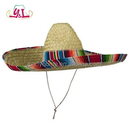 Cinco De Mayo Fiesta ткань мини соломенная Мексиканская сомбреро карнавальный костюм соломенная шляпа с широкими полями для удовольствия Fiesta шляпа для вечеринок