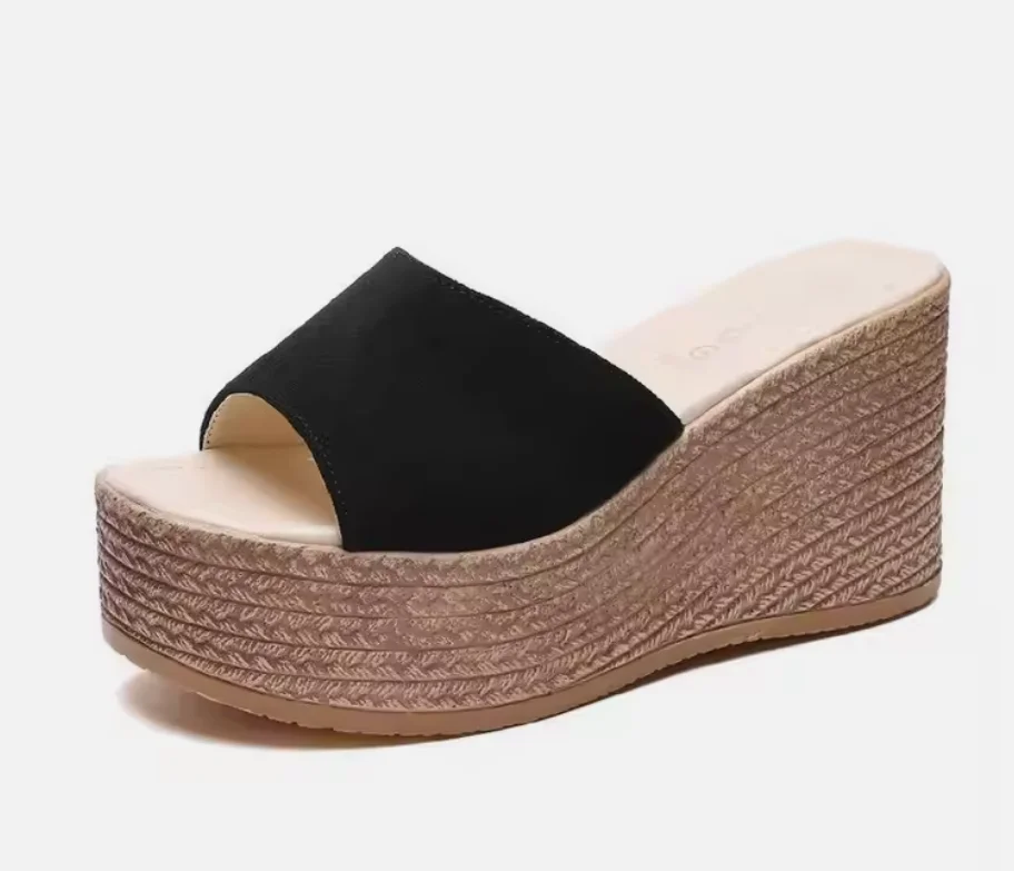 Летние женские сандалии на толстой подошве