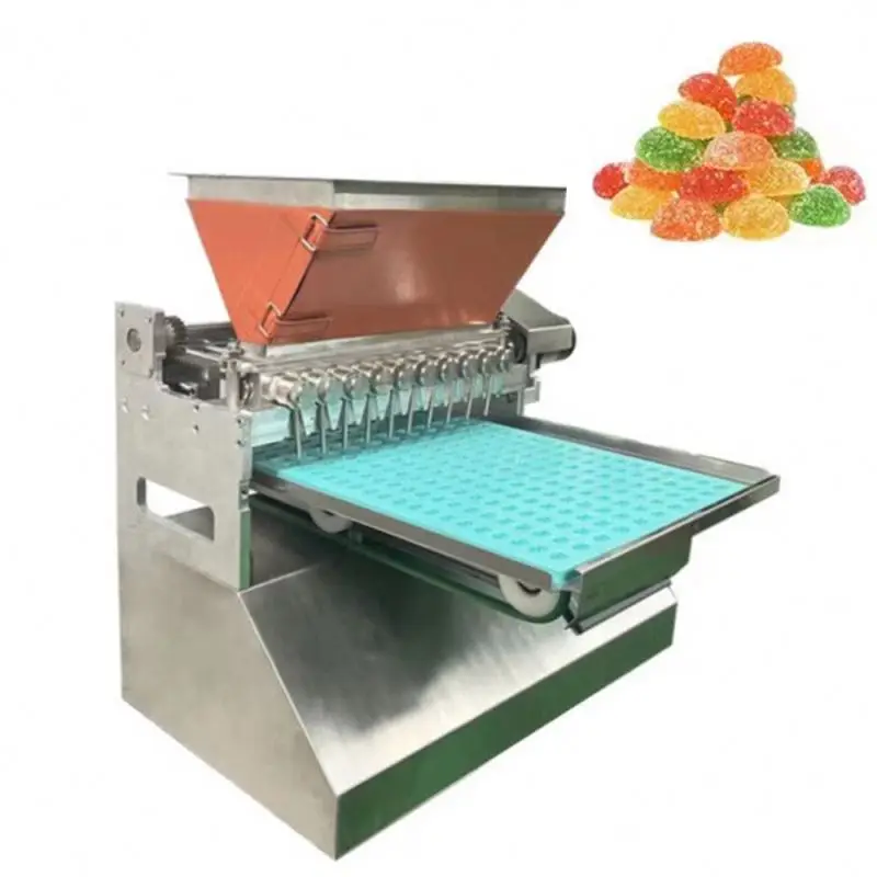 Semi automatic candy depositing machine Factory direct high quality caramel candy machine with fair price