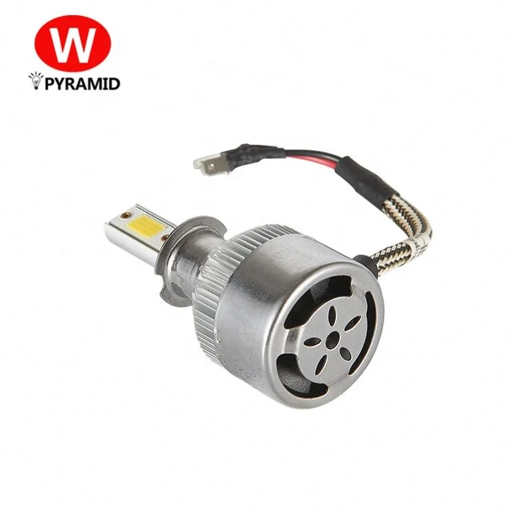 Auto spare parts silver 12V 18 Watt/24 Watt 9005 x3 led headlight