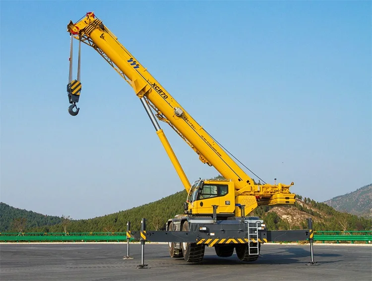Top Brand XCR70 70 Ton All Terrain Crane 45m Full Extended Boom with Spare Parts on Sale