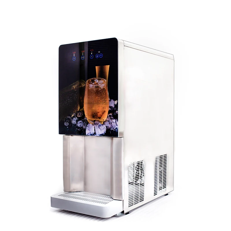 New Arrival Ice Make Machine Customized Design Stainless Steel Motor Ice Water Machine
