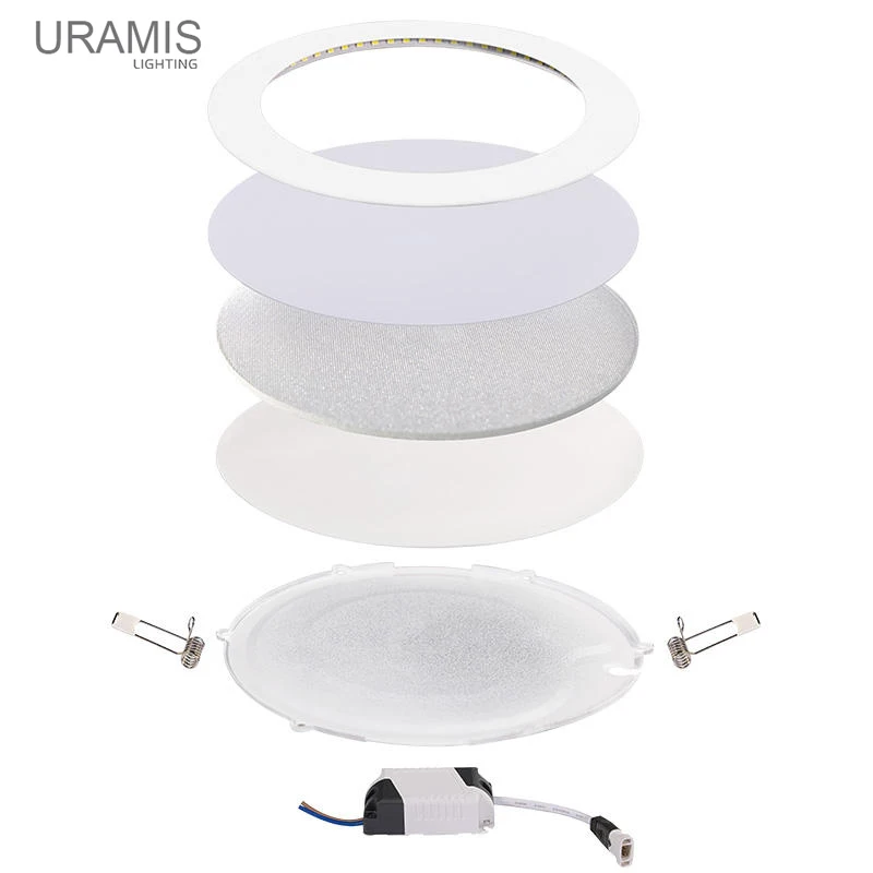 Fast Delivery 3W 6W 9W 12W 15W 18W 24W led panel light recessed slim panel lights