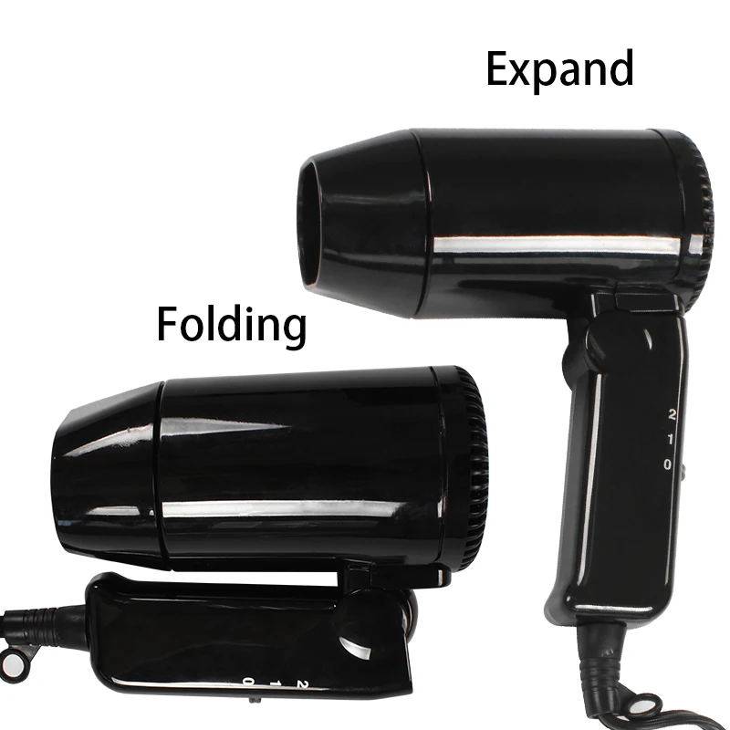 TYTXRV OEM DC12V 210W High Power Vehicle Mini Folding Fan Hot and cold air switch Home Bathroom Caravan Car Hot Hairdryer