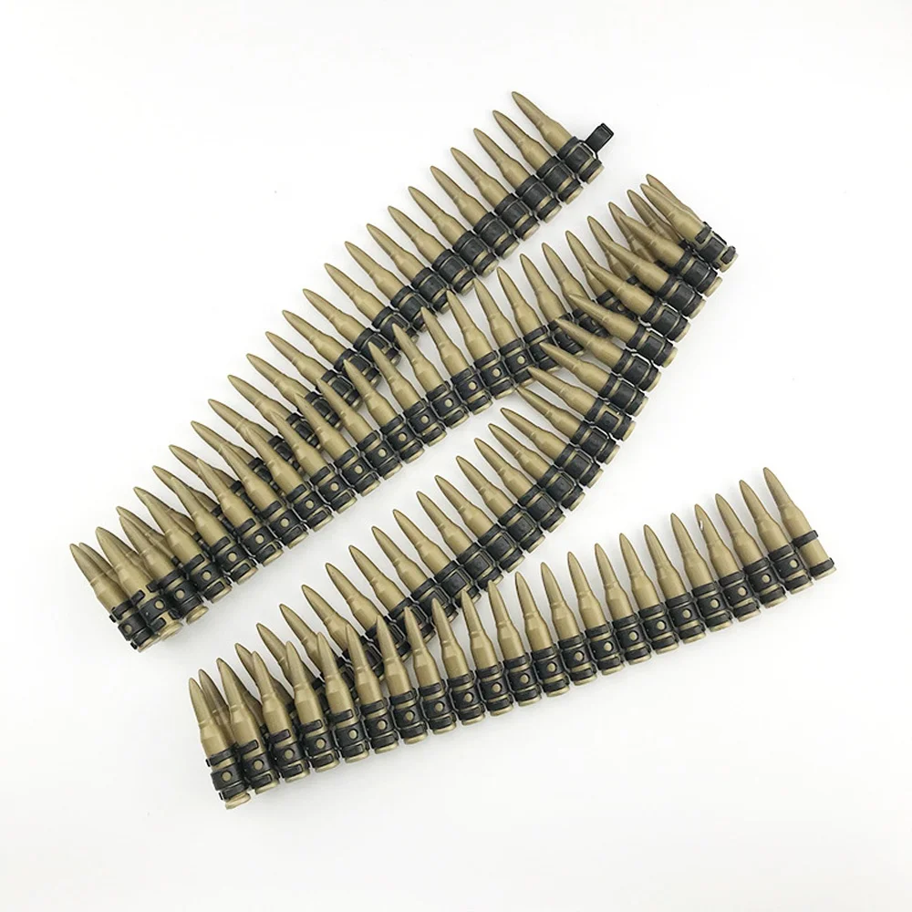 
Plastic Toy Fake Bullet Belt Army Solider Rifle Sash Deluxe Bullet Belt Costume Accessory 
