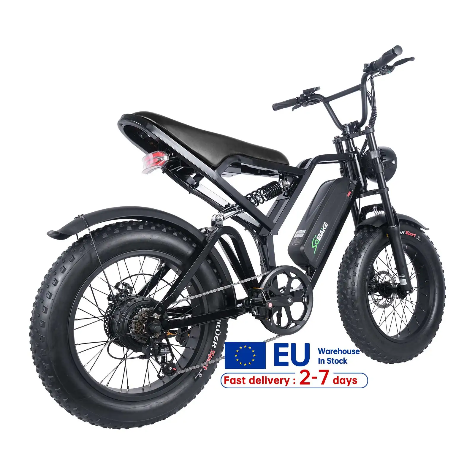 EU US Warehouse 7 Speed E bike 250W 750W 1000W Electric Cycle City Hybrid Mountain Bicycle Off Road Adult Electric Fat Tire Bike