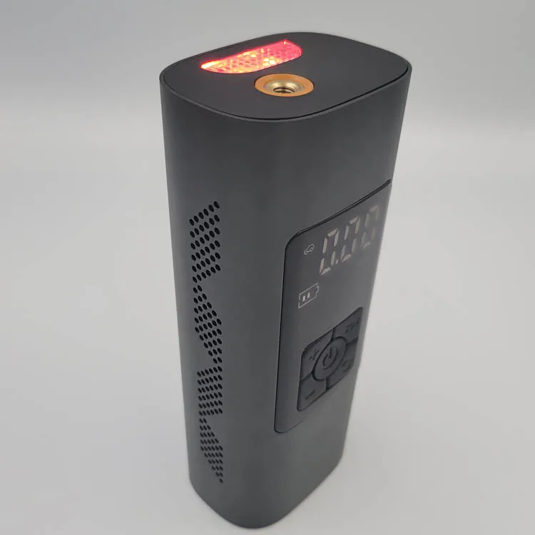 Car Air Pump Car Air Compressor Handheld Portable digital Tire pump Inflator with LED Light