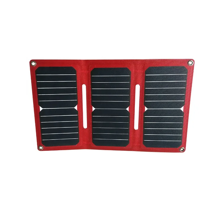 5V 21W ETFE Bendable waterproof portable Solar Charger for mobile phone