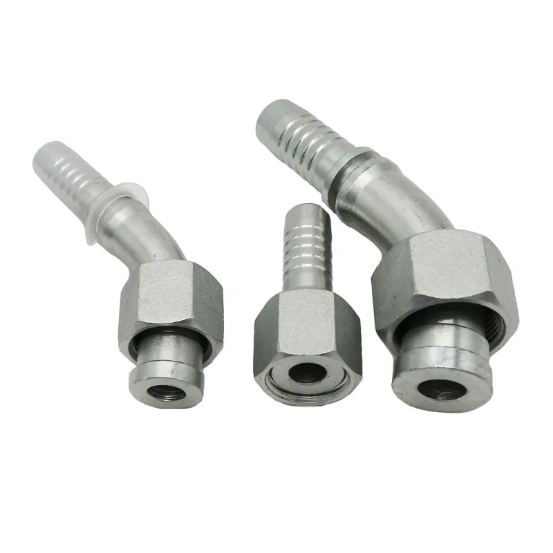 24241 ORFS female O-ring seal hydraulic hose crimping fittings hose pipe fitting parts Hydraulic Rubber Hose End Fittings