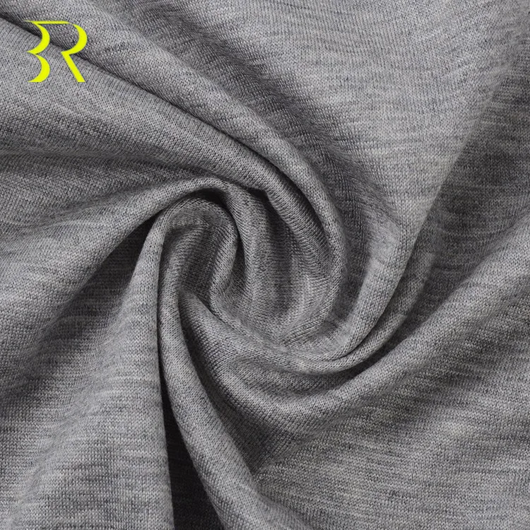 Высококачественная трикотажная окрашенная ткань 50% Tencel Lyocell 35% хлопок 15% cupro для футболок