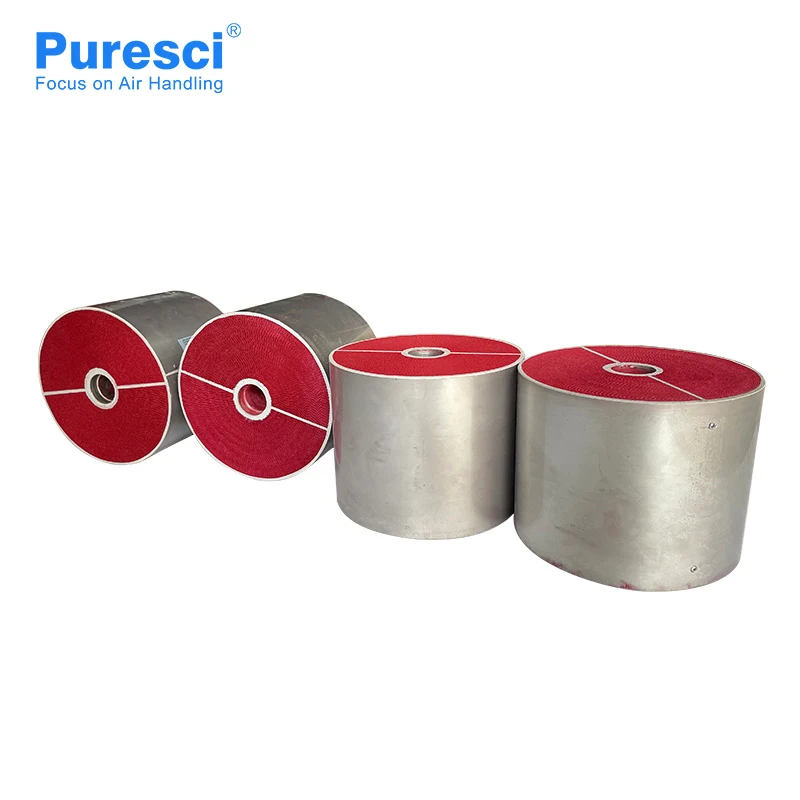 Puresci Desiccant Adsorbent Material Low Temperature Honeycomb Rotor Air Handling Unit