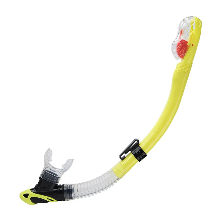 Professional Silicone Mouthpiece Portable Clasp Breathing Tube Free Diving Scuba Dry Diving Snorkel Tube