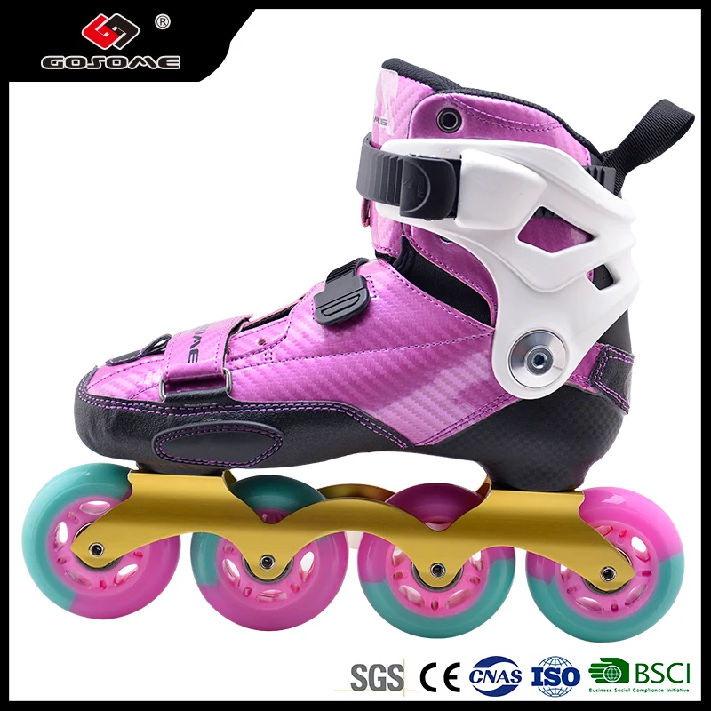 Gosome GX-1602B inline speed skates for kids and children freestyle slalom skate