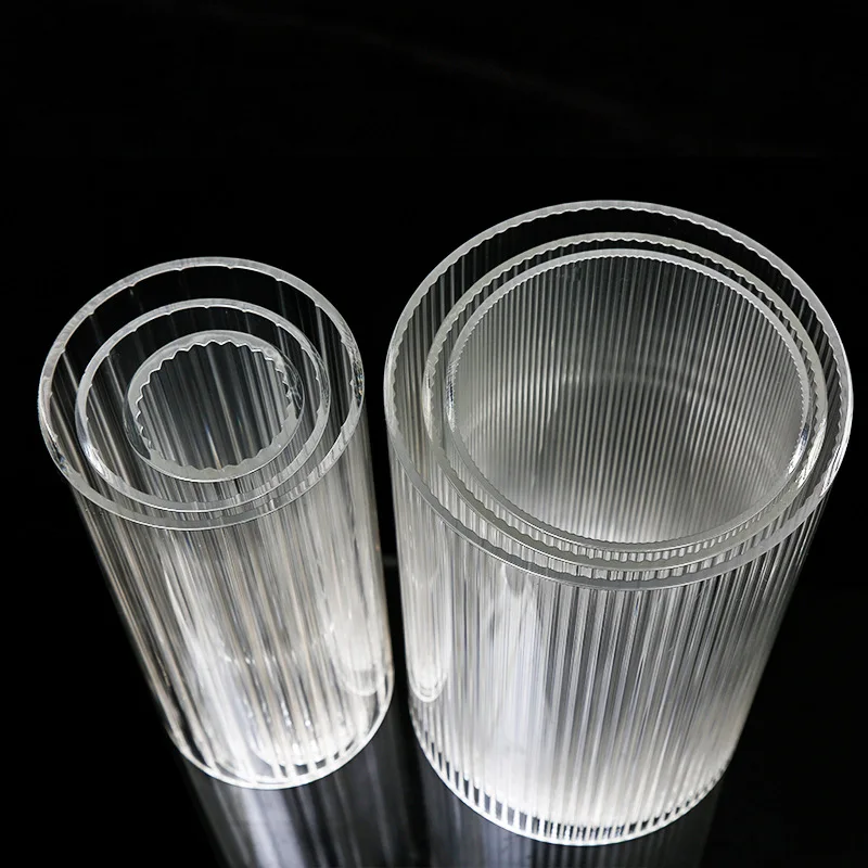 Factory Price Large Diameter Polycarbonate Plastic Tube Corrugated PC Pipe