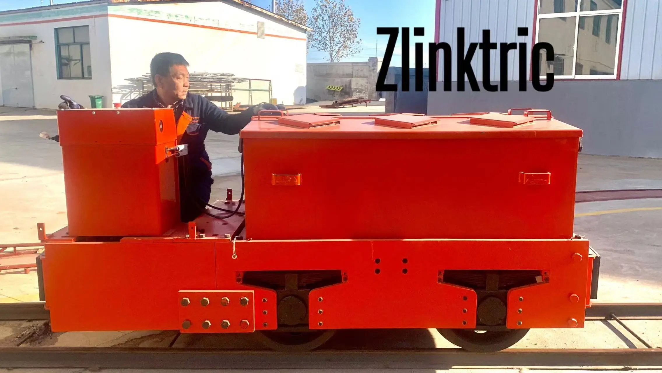 5 Ton Electric Lead-acid Battery Underground Mining Locomotive