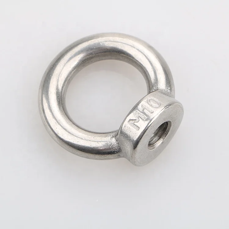 High Quality Stainless Steel 304 316 Lag Threaded Eye Bolt for Industry Machine