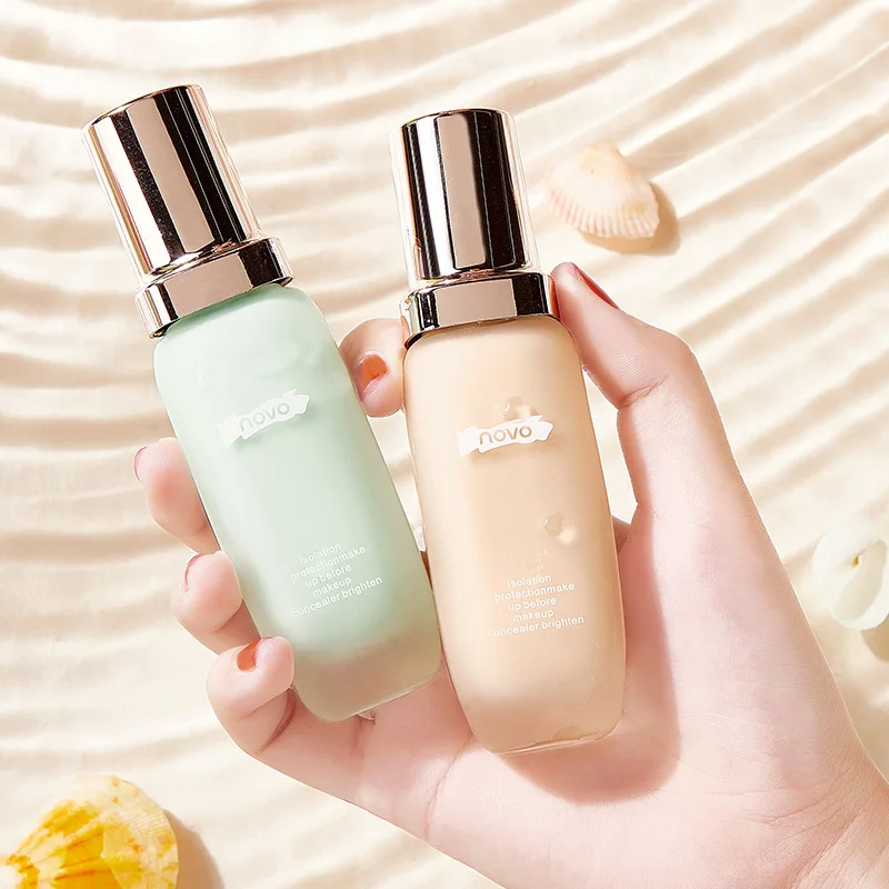 
 Ново-макияж крем 45 мл уход за кожей лица база основа под макияж гладкой, контроль жирности, Осветление ЛИЦА Макияж Грунтовка ясно из водонепроницаемого материала  