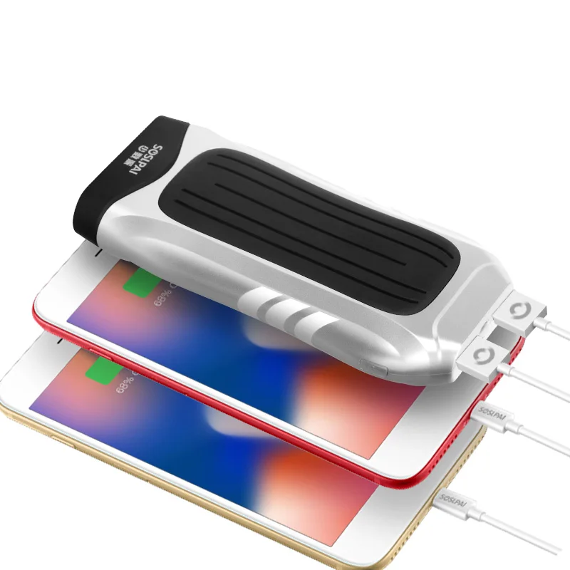 Promotional golf bag design power bank rohs 10000mah dual usb outputs oem external battery mobile phone power bank