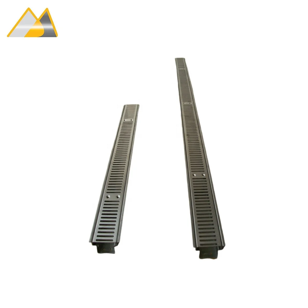 Audemar H Series Commercial Combined Stainless Steel 304 Trench Drain Cover For Small Pools And SPA Application