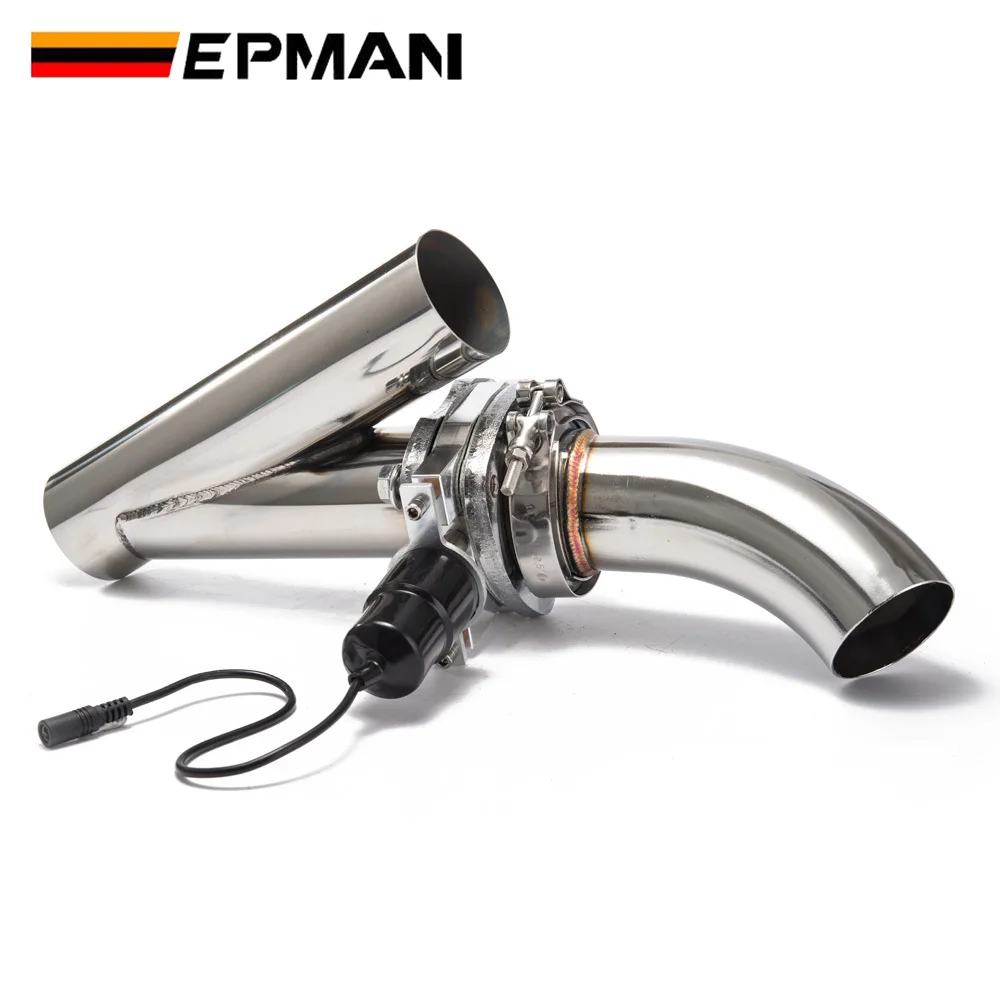 EPMAN Exhaust System Electric Catback Downpipe Cutout E-Cut Valve Out muffler With Manual switch 51mm 63mm 76mm 89mm EP-CUTYXMM