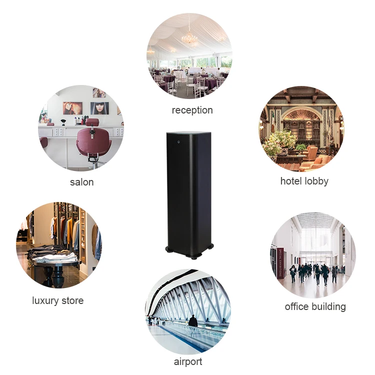 Hotel Lobby Commercial Scent Diffuser Machine Fragrance Oil App Scent Machine For Large Area