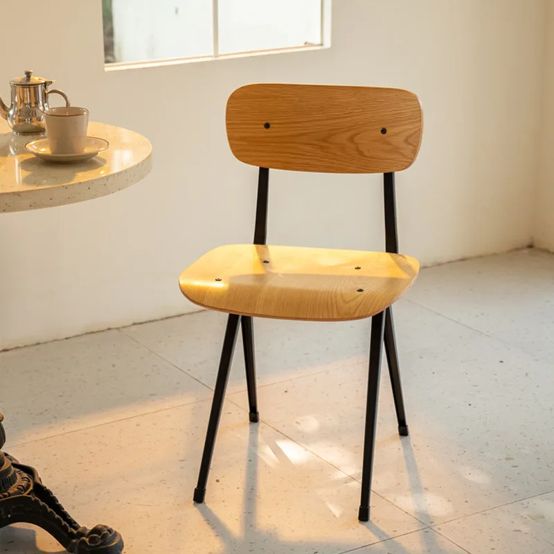 Industrial Metal Dining Chair Living Room Indoor Restaurant Use Furniture Dining Room cafe bistro Chair Design
