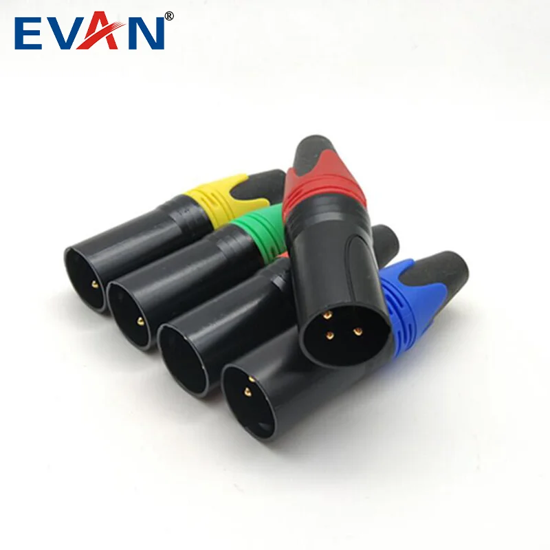 Neutrik Style 3-Pin Male Plug XLR Audio Connector