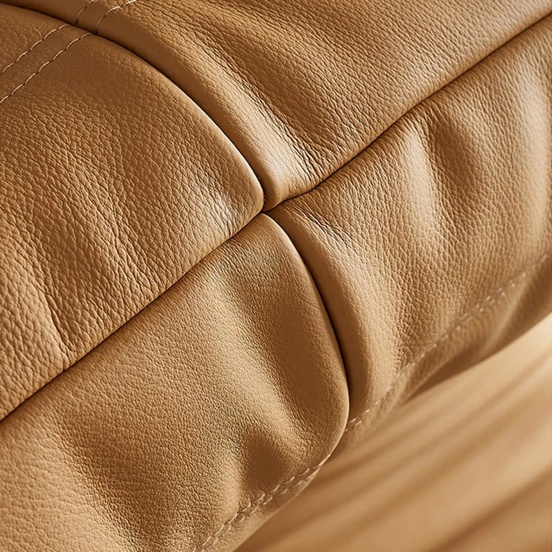 high end upholstered corner sofas fabric lazy tatami relaxing sofa with vintage leather sofa  Brown vintage leather lo