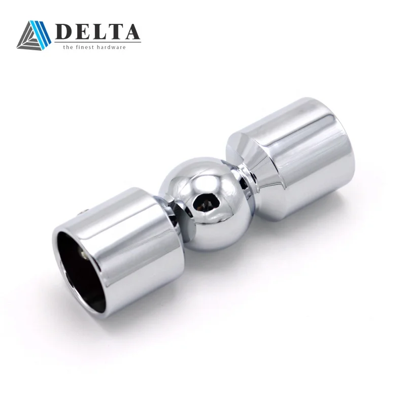 Supply stainless steel 180 degree glass tube connector flange