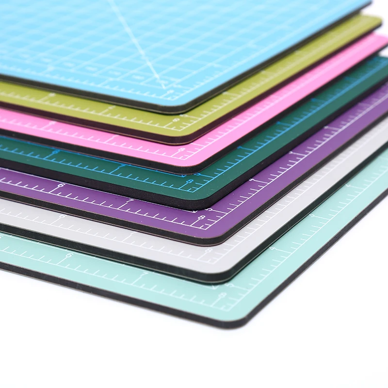 PVC Self Healing Grid Lines Plotter Cutting Flexible Cutting Mat A4 Size Cutting Mat