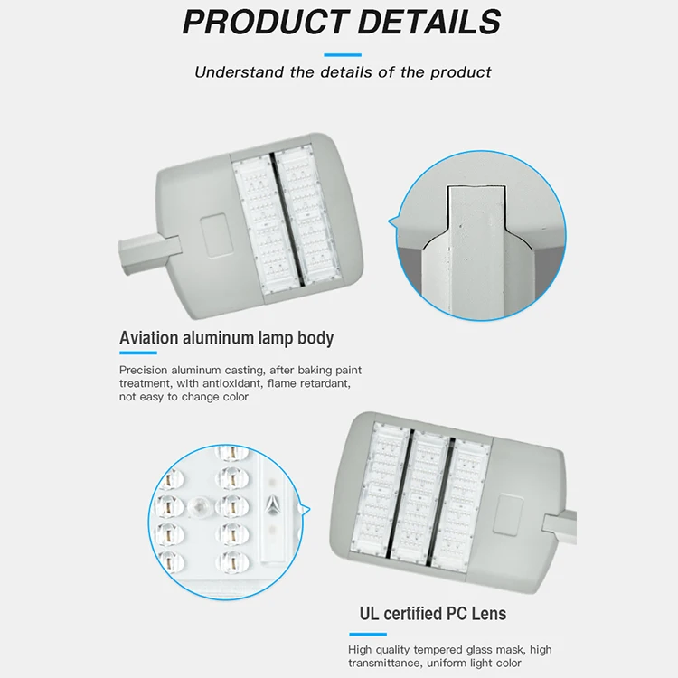 Factory price modern 220v modular led 100w 200w 300 watt 400w outdoor street light