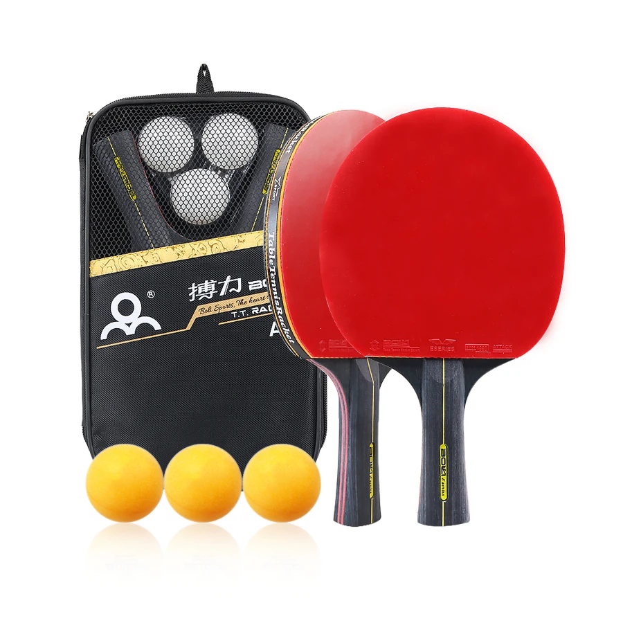 Boli Hot Selling Custom Table Tennis Racket For Sale Ping Pong Racket Set For Training