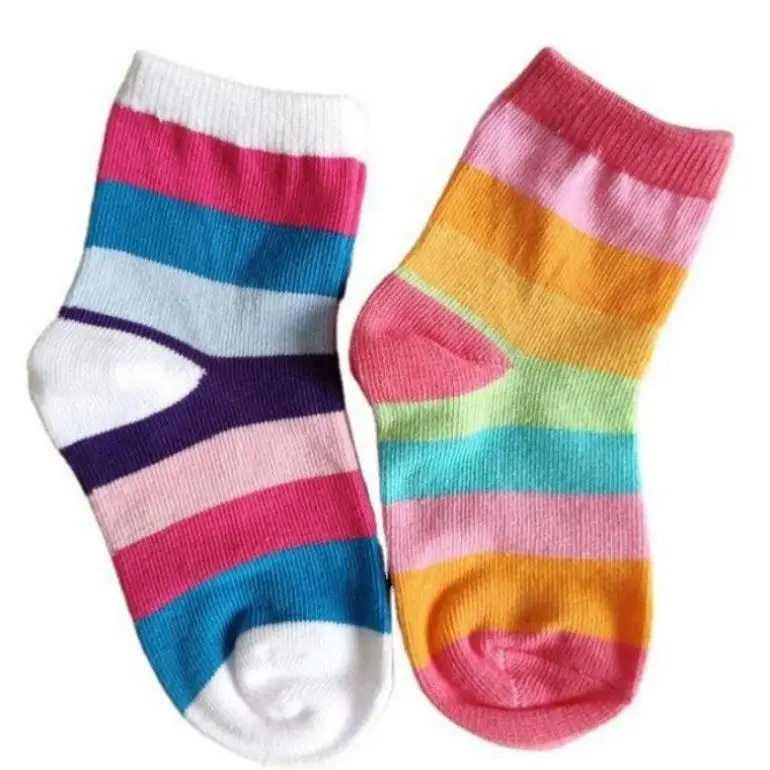 2021 Factory Direct Cheap Color Kids Knee High Socks Kids Designers Socks