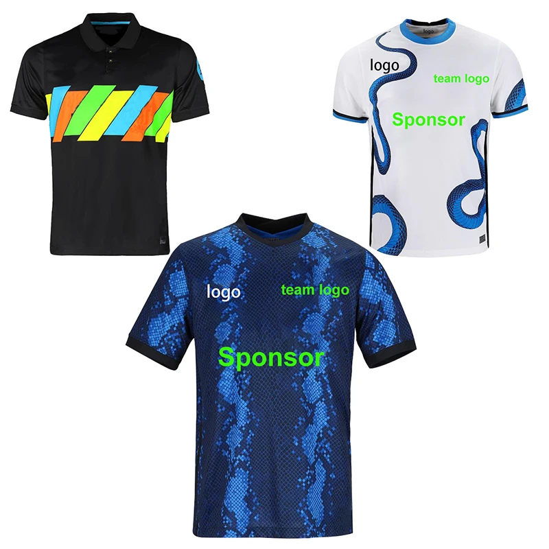 Soccer Kits Wear Soccer Uniforms Football Jersey Football Shirt International Milan Football Jersey 21/22