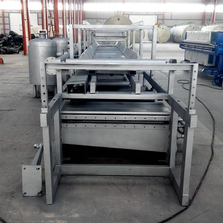 PBF continuous horizontal vacuum belt filters for Gypsum dewatering, antimony mine dewatering